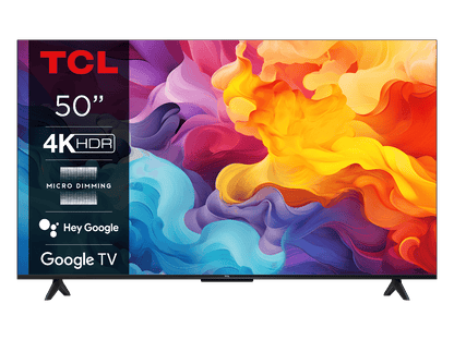 TCL 50V6B 50" 4K HDR Google TV - ZAMAR AUDIO SOLUTIONS