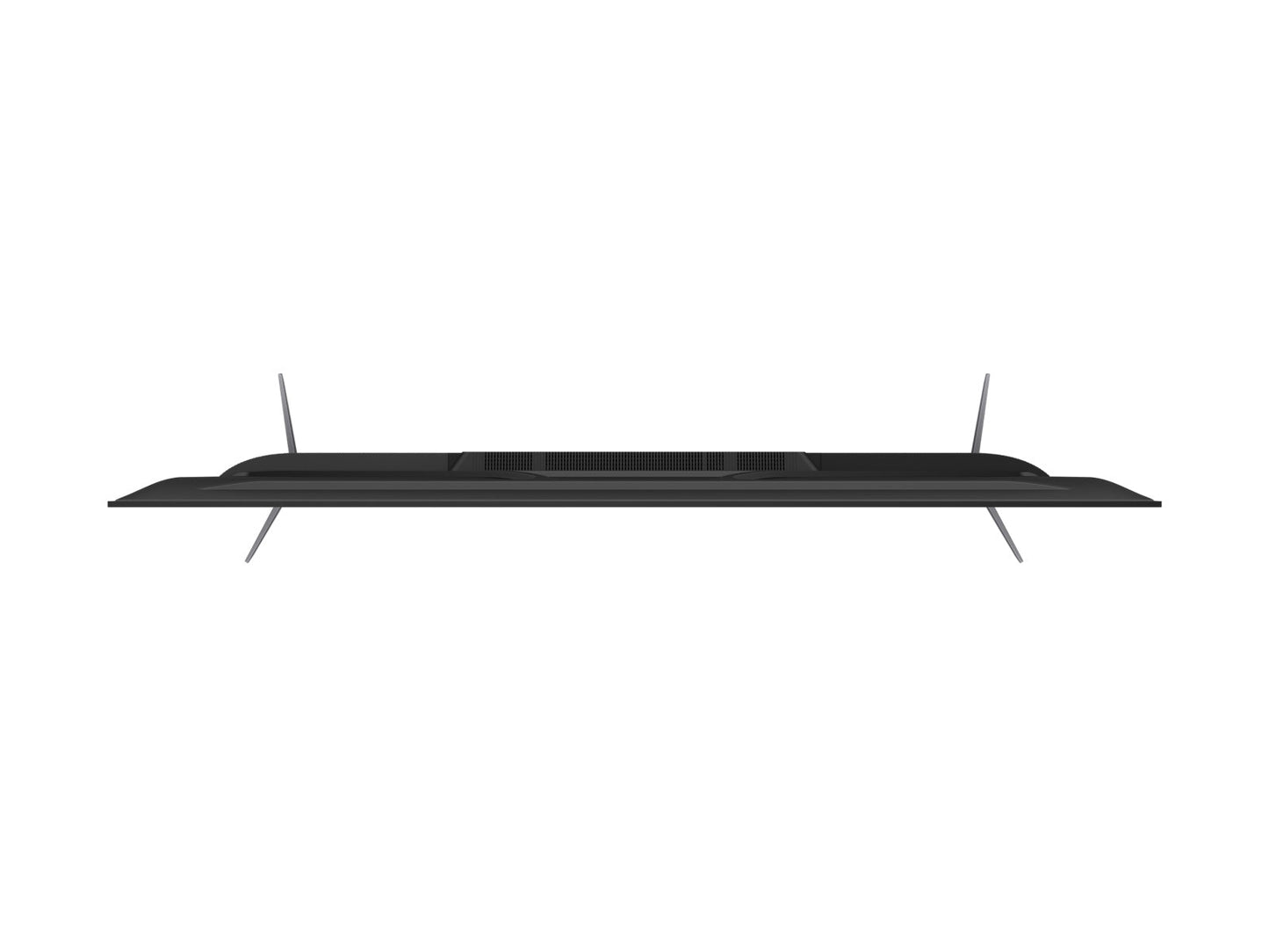 TCL 55C645 Kenya 55-inch QLED Smart TV top-down profile view showing ultra-slim depth and stand