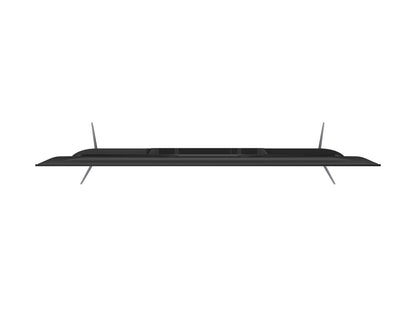 TCL 55C645 Kenya 55-inch QLED Smart TV top-down profile view showing ultra-slim depth and stand