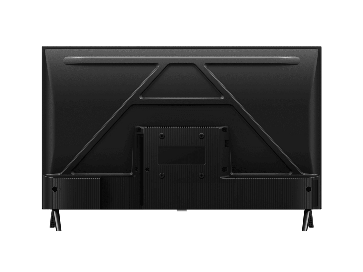 TCL S5400 32 inch TV Kenya rear panel view showing VESA mount bracket and V-shaped stand