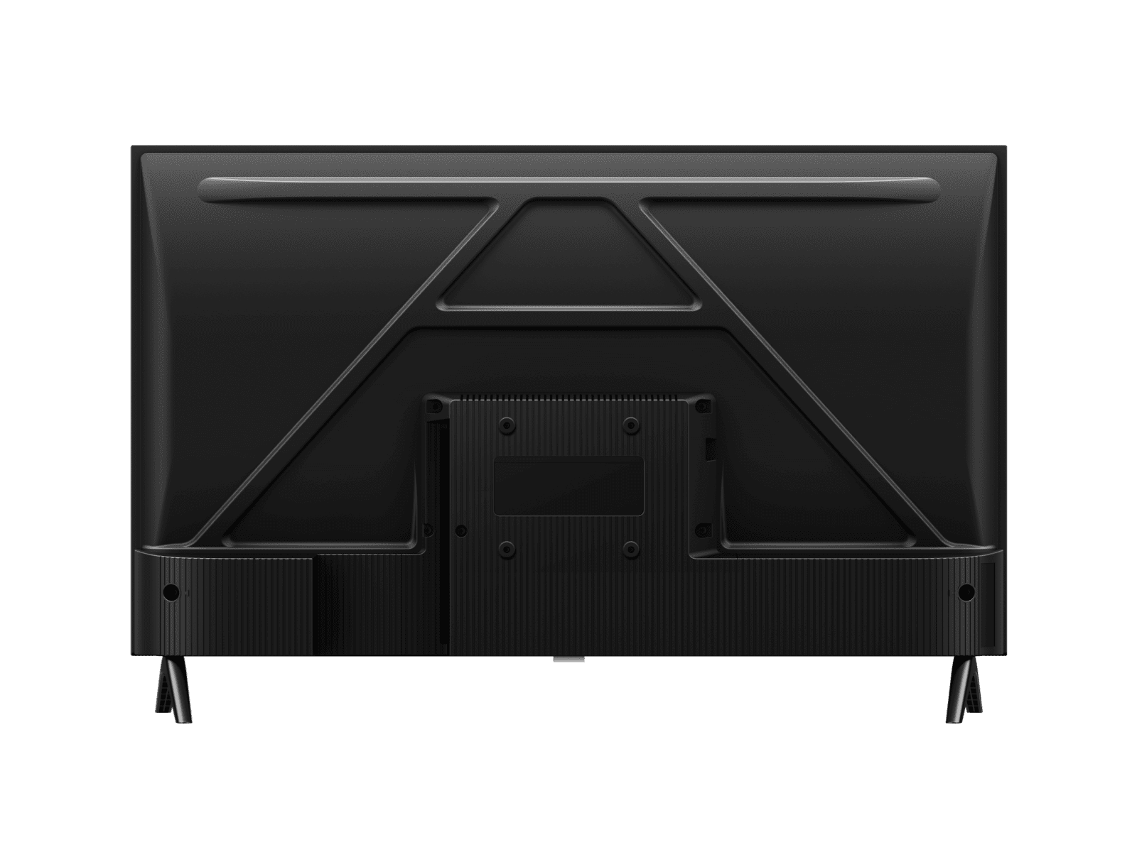 TCL S5400 32 inch TV Kenya rear panel view showing VESA mount bracket and V-shaped stand