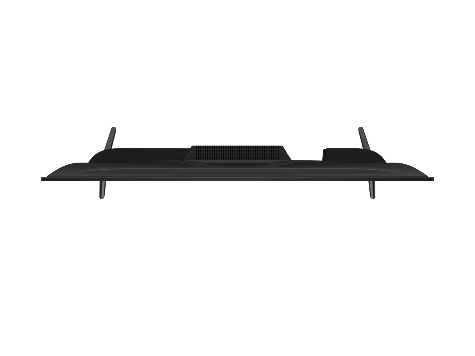 TCL S5400 32 inch TV Kenya bottom view showing rear vents, stand feet and mounting points