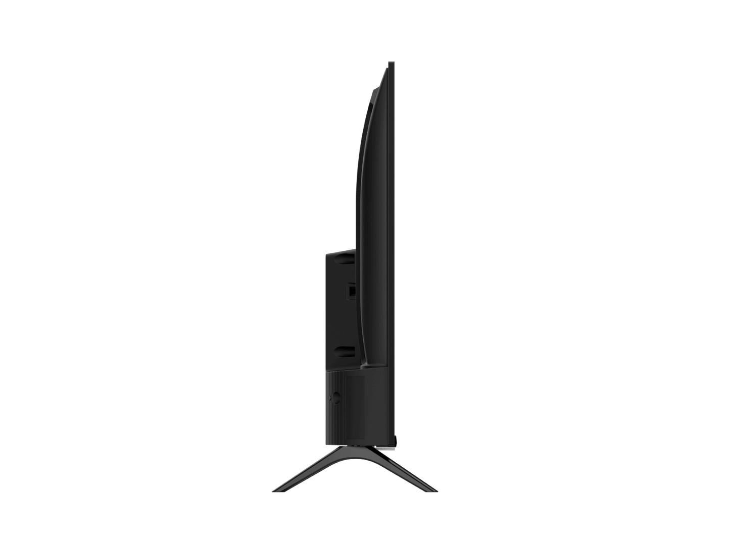 TCL S5400 32 inch TV Kenya left side profile showing slim chassis and V-stand leg