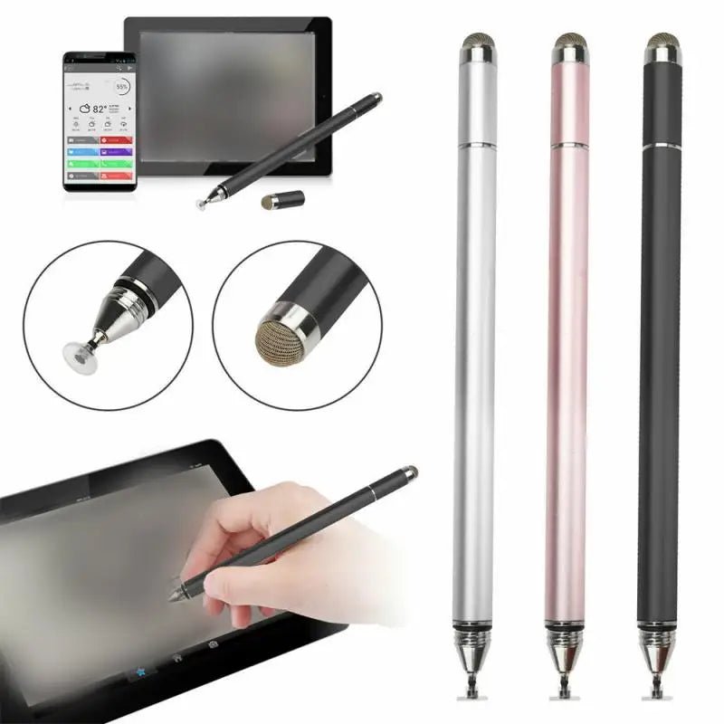 Universal 2 - in - 1 Stylus Touch Pen – Precision Capacitive Pen for Apple Pencil, Android, iOS, Windows, Samsung, iPad, Xiaomi & More - ZAMAR AUDIO SOLUTIONS