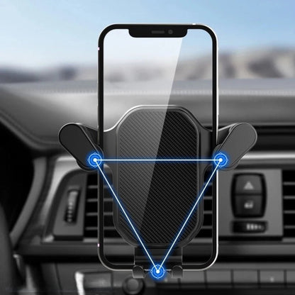 Universal Car Phone Holder Gravity Mobile Stand – GPS Support Auto Air Vent Mount for iPhone, Xiaomi, Samsung - ZAMAR AUDIO SOLUTIONS