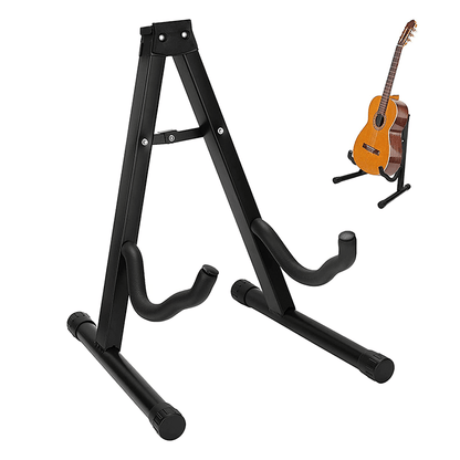 Universal Guitar Stand — Foldable A‑Frame for Acoustic & Electric Guitars, Nairobi Delivery - ZAMAR AUDIO SOLUTIONS