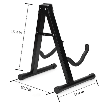 Universal Guitar Stand — Foldable A‑Frame for Acoustic & Electric Guitars, Nairobi Delivery - ZAMAR AUDIO SOLUTIONS