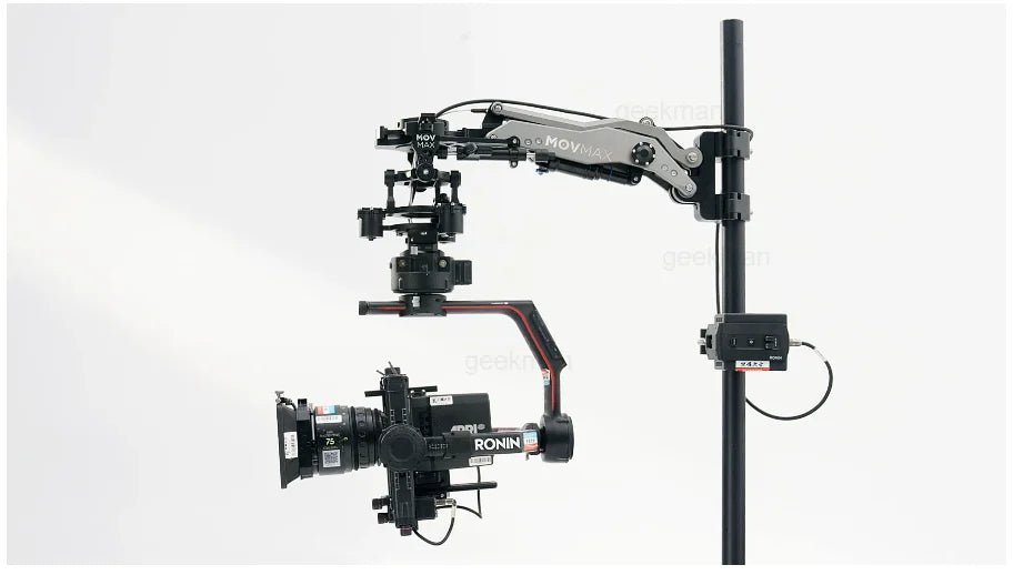 Vaxis MOVMAX N2 Air Arm Car Shooting Anti-Shock Absorbing Hang Arm – 40kg Payload, Compatible with DJI Ronin 2 and FREEFLY MōVI Pro - ZAMAR AUDIO SOLUTIONS