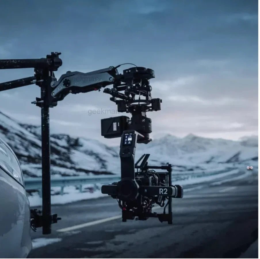 Vaxis MOVMAX N2 Air Arm Car Shooting Anti-Shock Absorbing Hang Arm – 40kg Payload, Compatible with DJI Ronin 2 and FREEFLY MōVI Pro - ZAMAR AUDIO SOLUTIONS