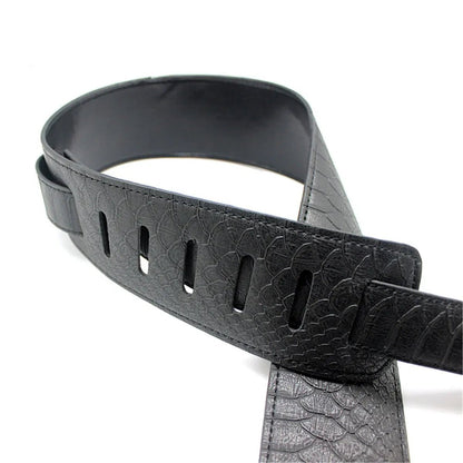 Vintage Embroidered Guitar Strap – Classic Music Accessories