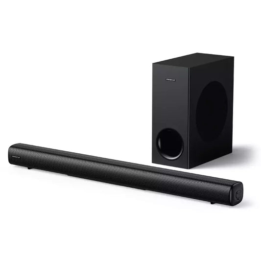 Vision Plus VP2111 Soundbar Kenya — 240W 2.1CH system with subwoofer, front view