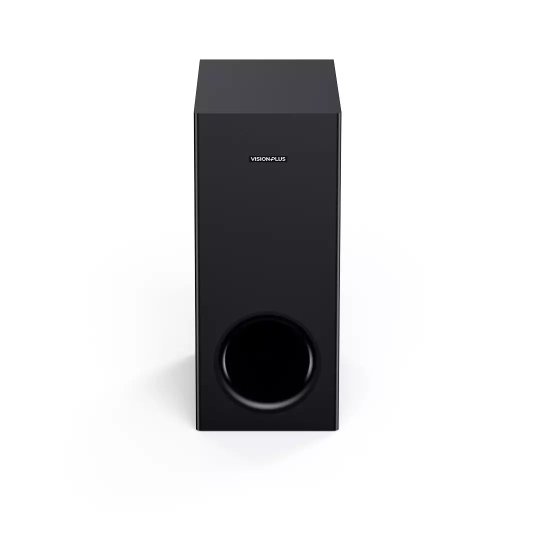 Vision Plus VP2111 Soundbar Kenya rear panel with HDMI, Optical, USB and AUX inputs