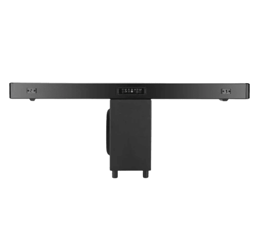 Vision Plus VP2112SB soundbar Kenya — 2.1CH home audio system, side angle view