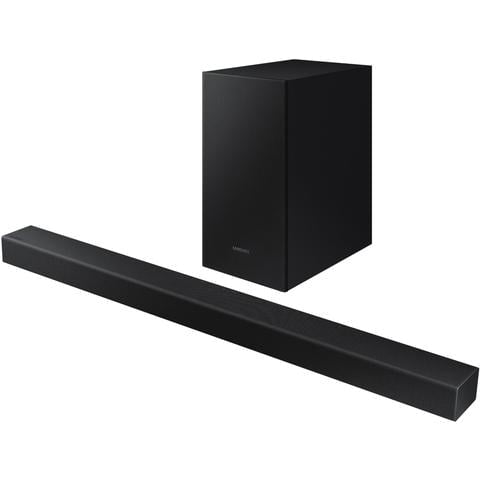 Vision Plus VP2113SB soundbar and wired subwoofer full home audio system front view