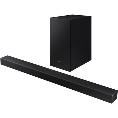 Vision Plus VP2113SB soundbar and wired subwoofer full home audio system front view