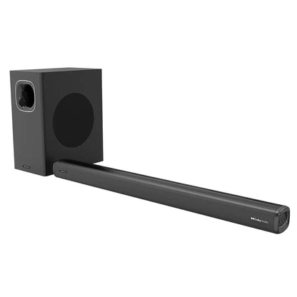 Vision Plus VP2121SB Soundbar side profile showing connectivity ports — Zamar Kenya