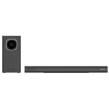 Vision Plus VP2121SB Soundbar side profile showing connectivity ports — Zamar Kenya