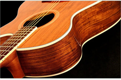 40/41 Inch Acoustic Guitar - Walnut Steel-String Folk Guitar