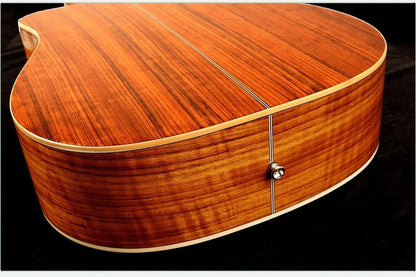 40/41 Inch Acoustic Guitar - Walnut Steel-String Folk Guitar