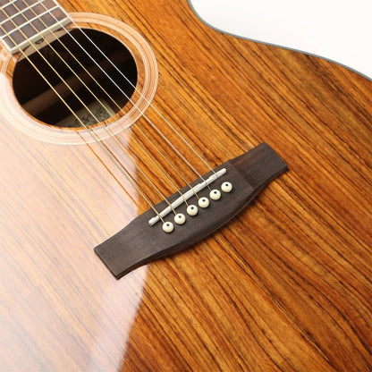 40/41 Inch Acoustic Guitar - Walnut Steel-String Folk Guitar
