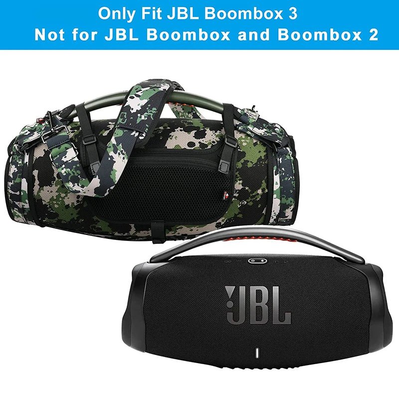 Waterproof Case for JBL Boombox 3 with Shoulder Strap