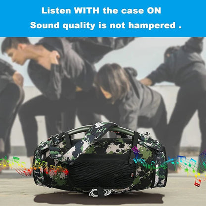 Waterproof Case for JBL Boombox 3 with Shoulder Strap
