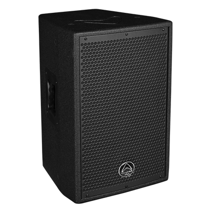 Wharfedale DELTA-X10 passive PA speaker side profile — birch plywood cabinet