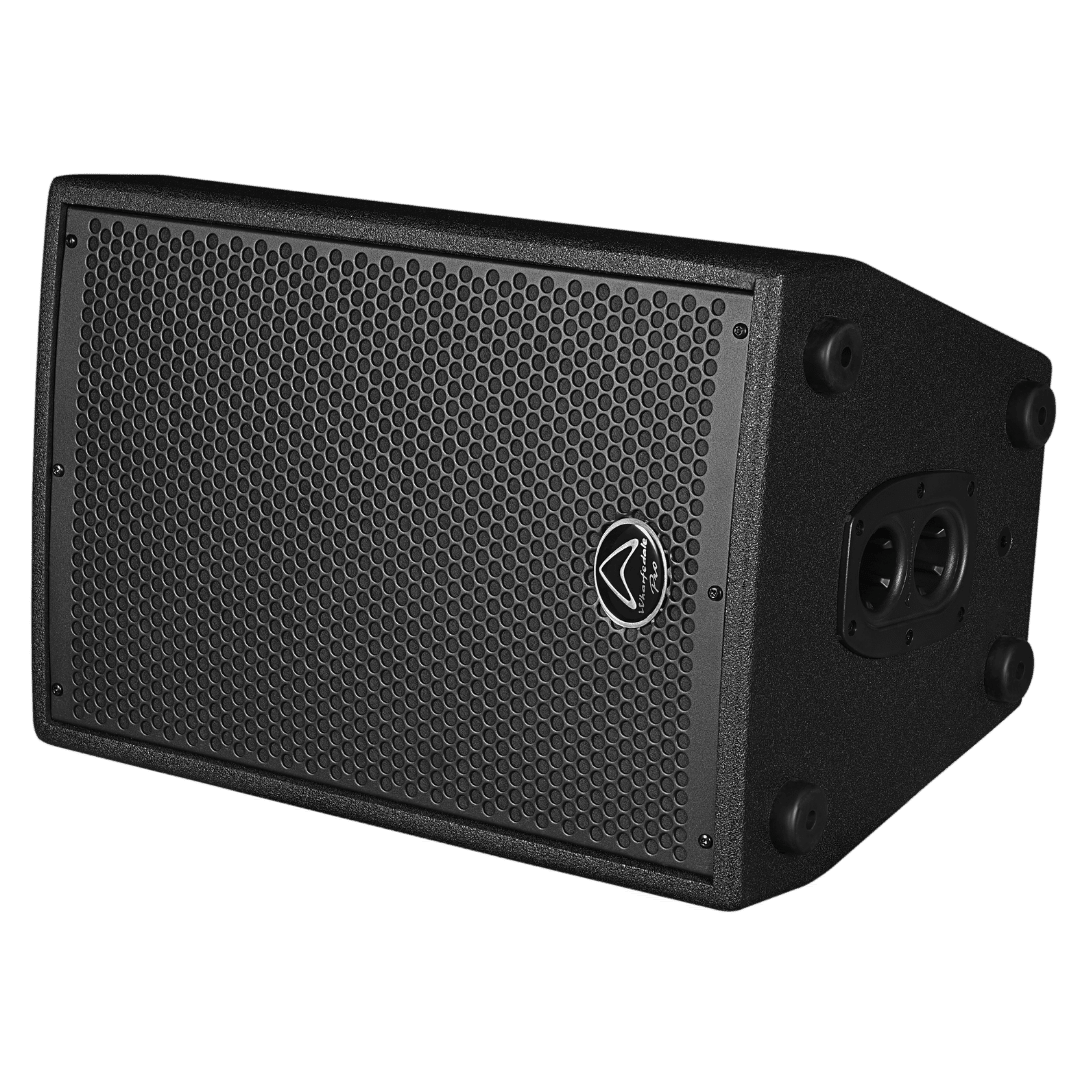Wharfedale DELTA-X10 passive PA speaker side profile — birch plywood cabinet