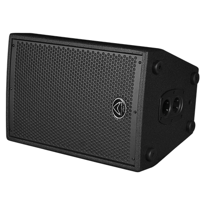 Wharfedale DELTA-X10 passive PA speaker side profile — birch plywood cabinet