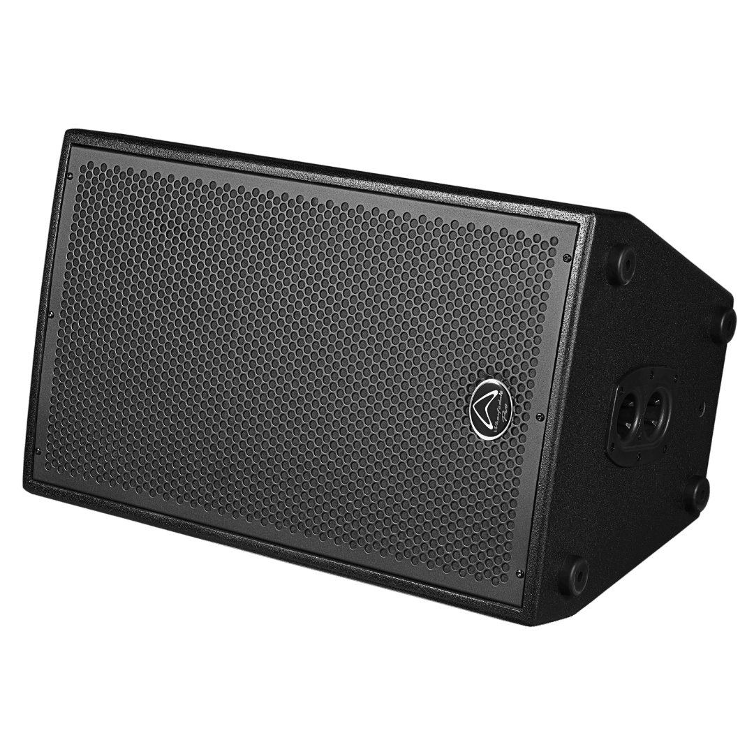 Wharfedale DELTA-X12 passive PA speaker side angle — compact portable design for live sound