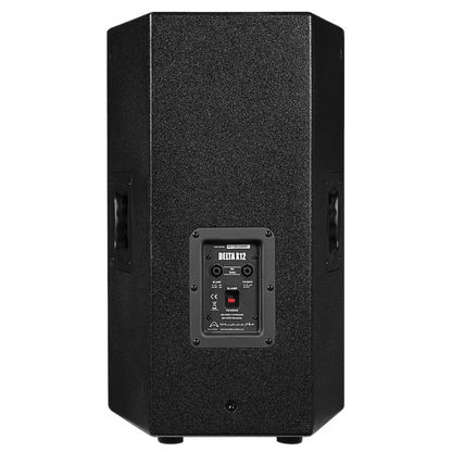 Wharfedale DELTA-X12 passive PA speaker Speakon connectors — professional input panel detail
