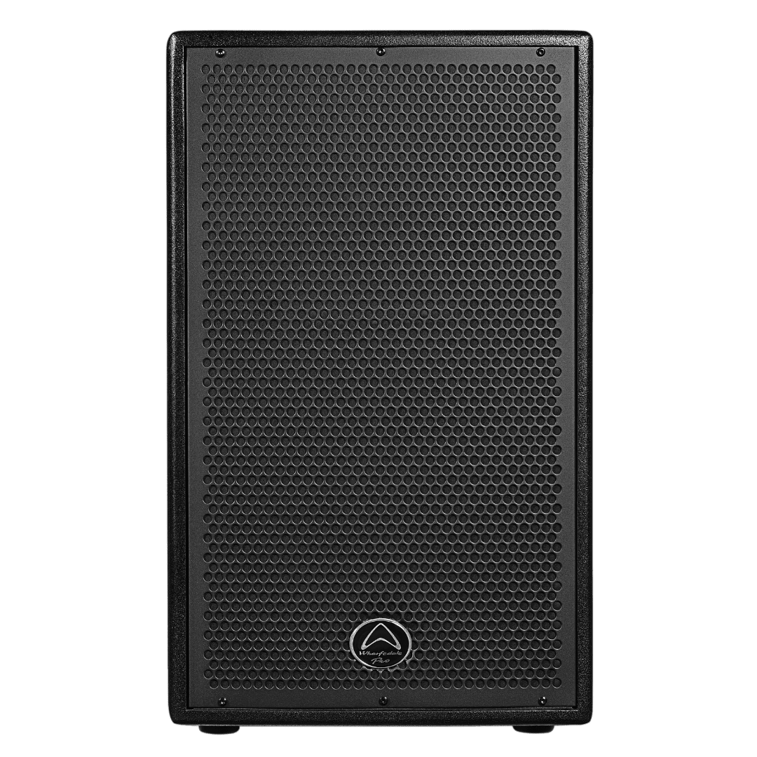 Wharfedale DELTA-X12 passive PA speaker front view — 12" 300W AES birch plywood cabinet