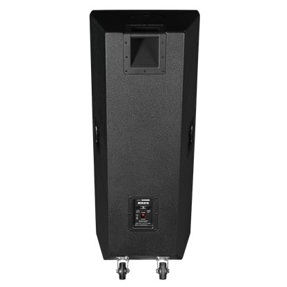 Wharfedale DELTA-X215 subwoofer rear panel inputs and DSP controls