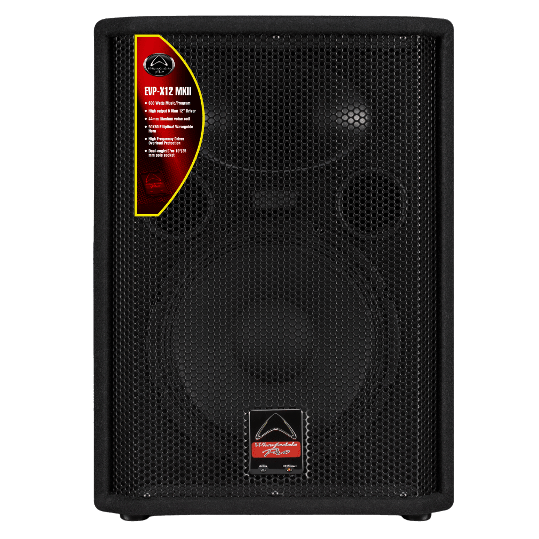 Wharfedale EVP-X12 MKII passive PA speaker front view 300W AES 12 inch