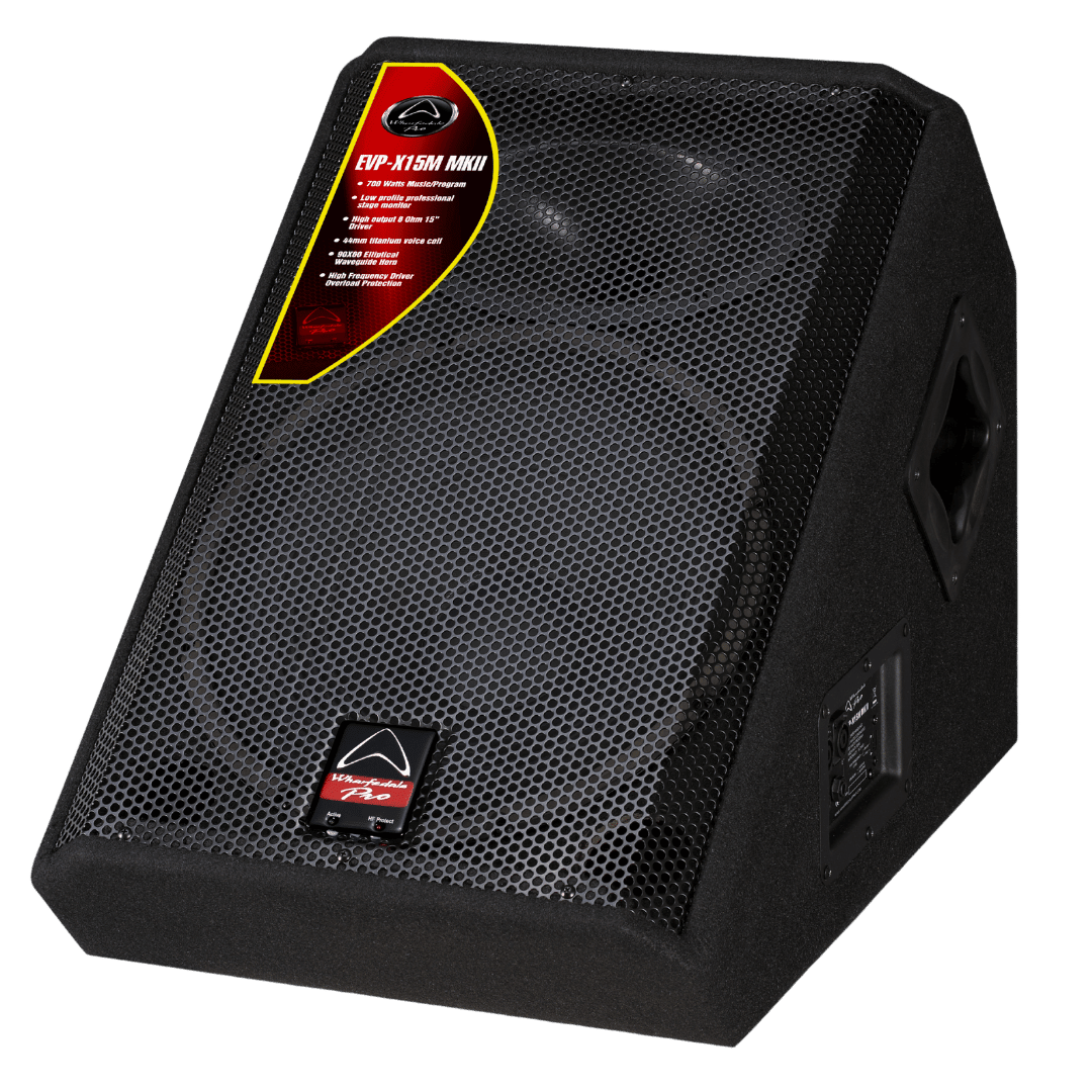 Wharfedale EVP-X15M MKII stage monitor front view 15 inch passive