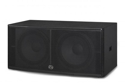 Wharfedale IMPACT-218B dual 18 subwoofer side angle 800W AES
Wharfedale IMPACT-218B dual 18 subwoofer front view