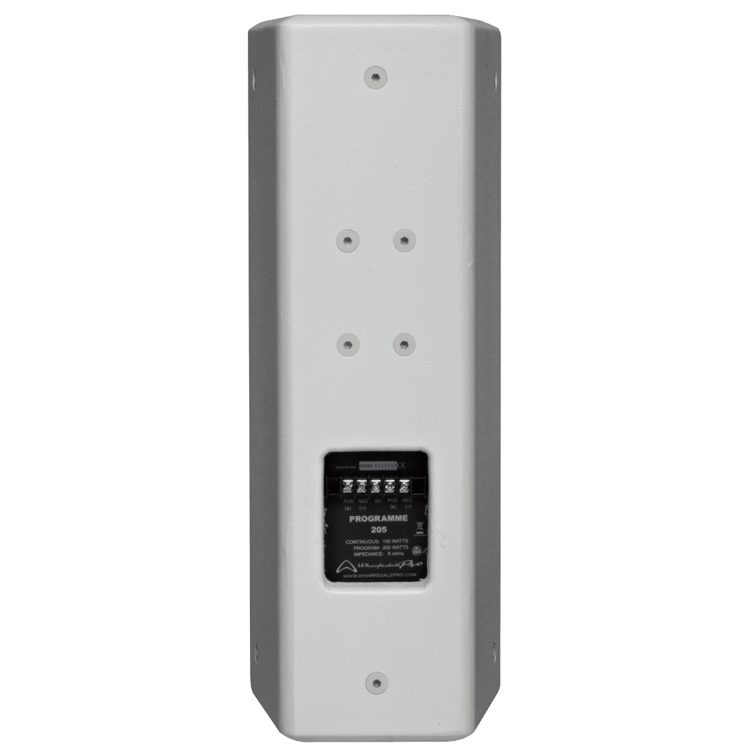 Wharfedale Programme-205T 70V 100V installation speaker side profile