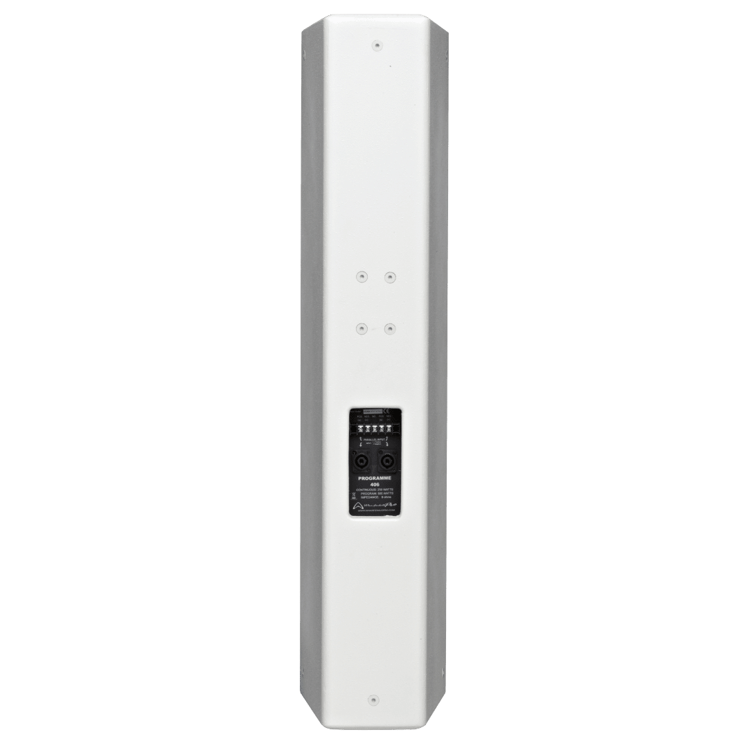 Wharfedale 70V 100V installation speaker Programme‑406T back panel specs
