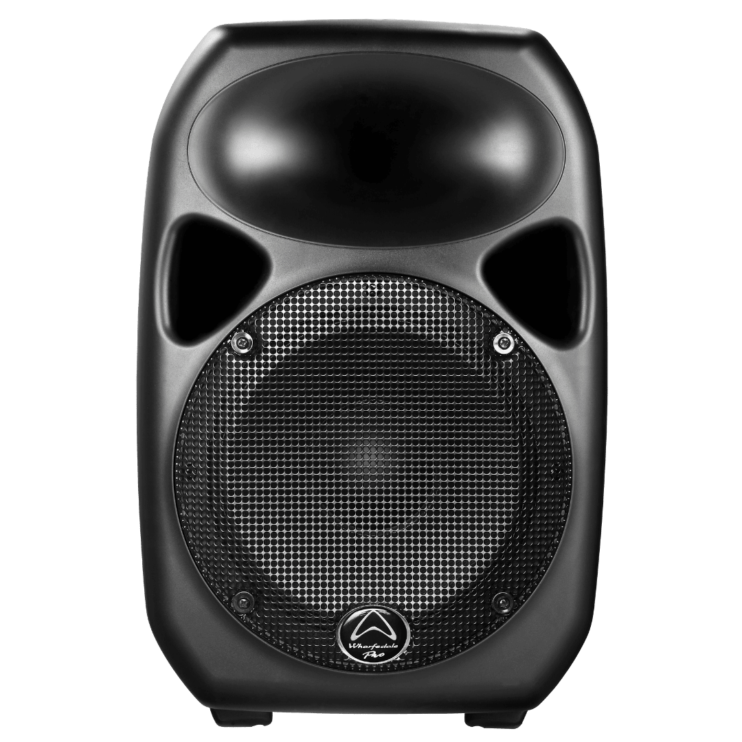 Wharfedale TITAN-8A MKII active speaker front view — 8" 360W compact PA