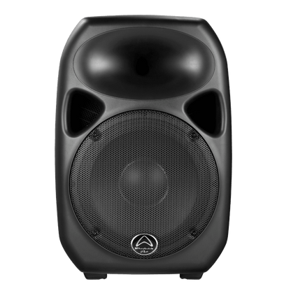 Wharfedale TITAN-12D active PA speaker front view — 12" 600W DSP