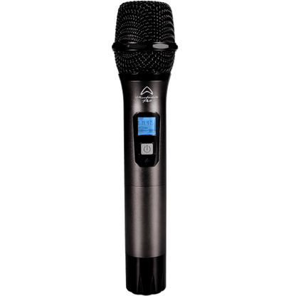 Wharfedale WF-300 dual channel UHF wireless microphone system handheld mics with backlit LCD display