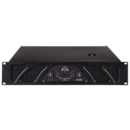 Wharfedale XR1500 power amplifier front panel view