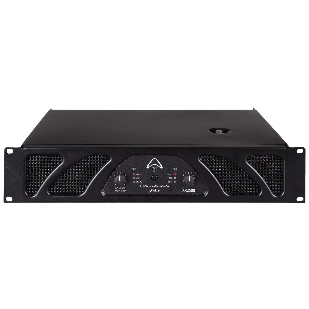 Wharfedale XR2500 Power Amplifier – Front View