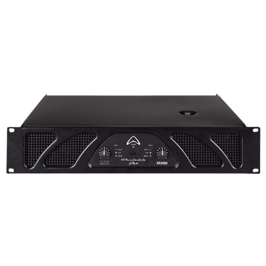 Wharfedale XR3000 power amplifier front panel — 2-channel Class-H 700W
