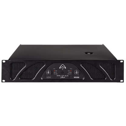 Wharfedale XR3500 power amplifier front panel view