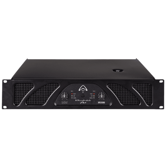 Wharfedale XR3500 power amplifier front panel view