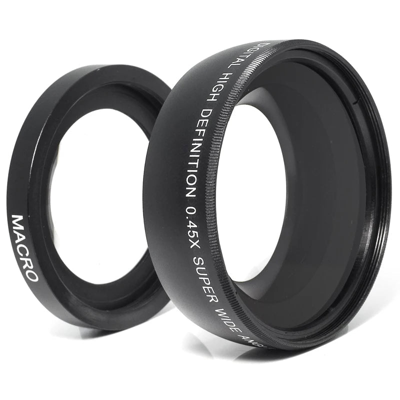 Wide-Angle Camera Lens with Macro Lens – High Resolution Deluxe Digital Lenses, Multi-Coated Optical Glass, Full Panoramic Capability - ZAMAR AUDIO SOLUTIONS