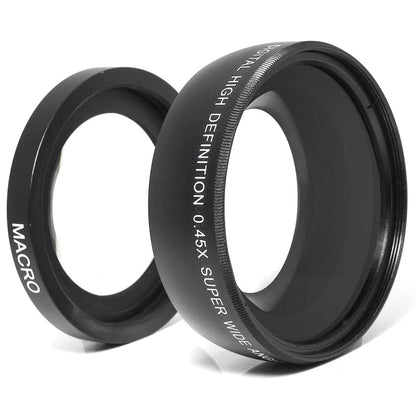 Wide-Angle Camera Lens with Macro Lens – High Resolution Deluxe Digital Lenses, Multi-Coated Optical Glass, Full Panoramic Capability - ZAMAR AUDIO SOLUTIONS