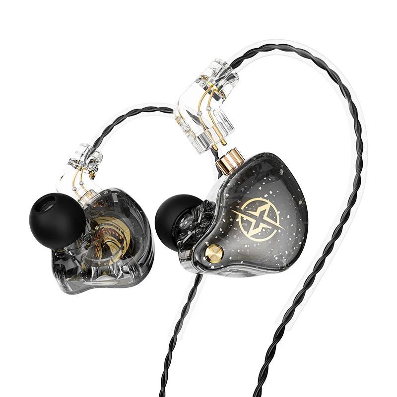 X2 Pro 3.5mm Dual Driver Wired Headphones – Premium Sound for Music, Sports & Running