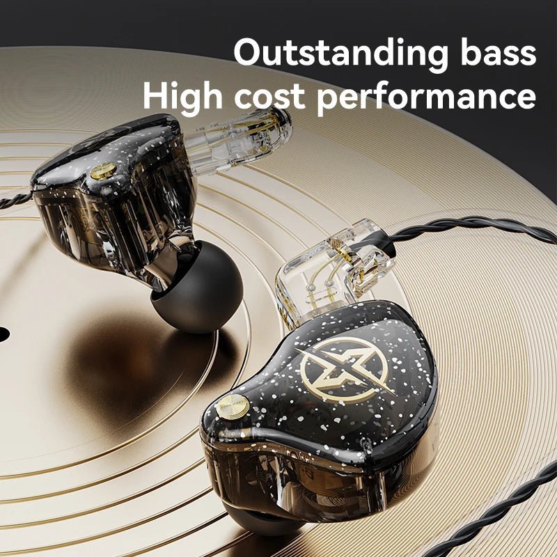 X2 Pro 3.5mm Dual Driver Wired Headphones – Premium Sound for Music, Sports & Running